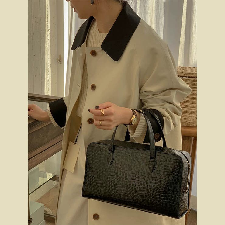 気負わず快適☆【春】シングルボタン通勤ミドル丈トレンチコート | 17kg | 詳細画像13 