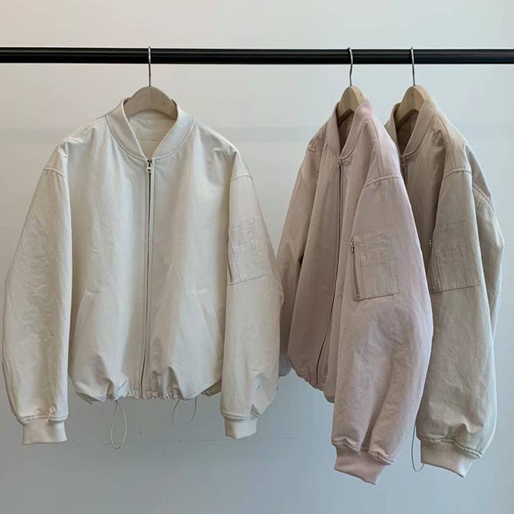 気負わず快適☆【春】ノーカラーゆったりジャケット スタジャン風アウター | 17kg | 詳細画像5 