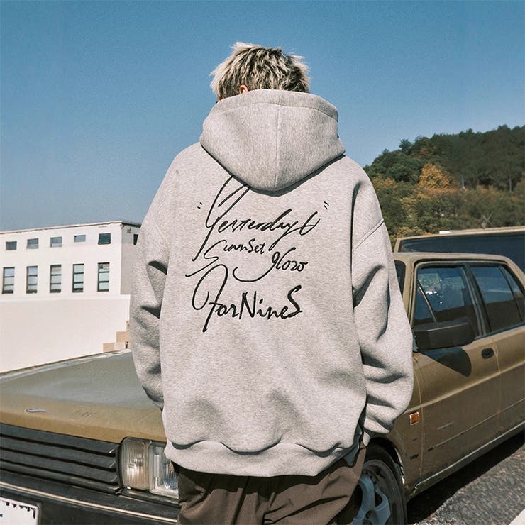 ユニセックス☆【春】ヘビーウェイトジップ パーカーフード付きジップアップ | 17kg | 詳細画像4 