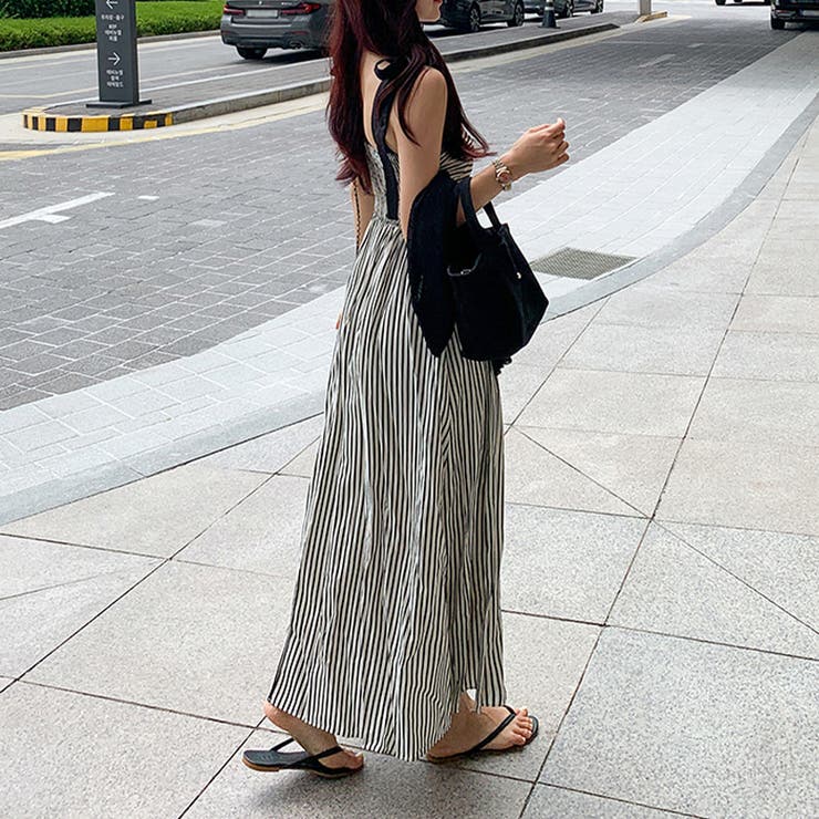 甘辛系ガールズ☆【春】リボンストライプワンピース | 17kg | 詳細画像13 