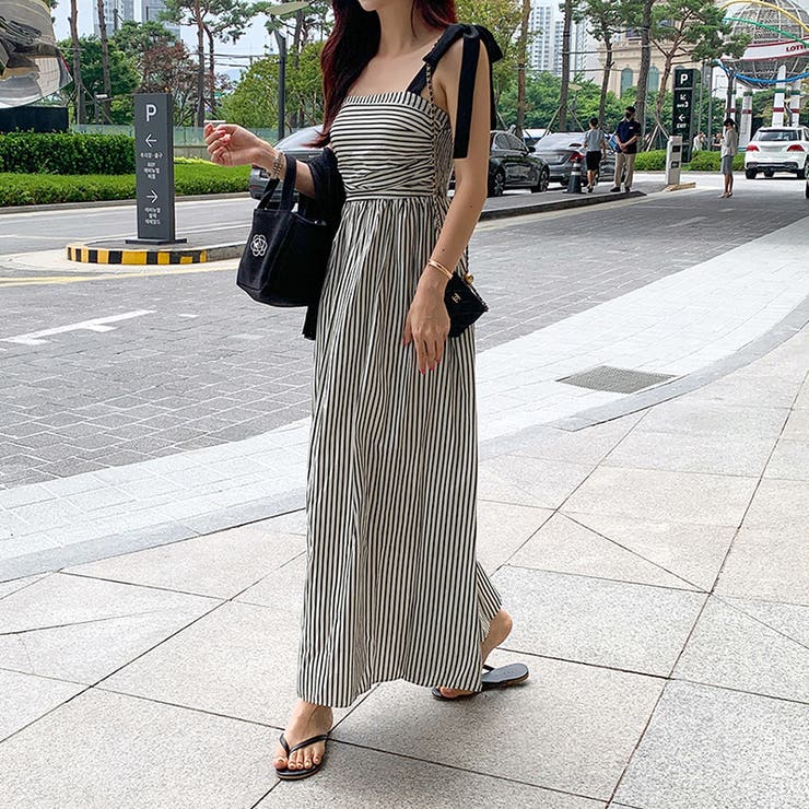 甘辛系ガールズ☆【春】リボンストライプワンピース | 17kg | 詳細画像16 