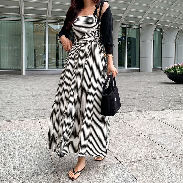 甘辛系ガールズ☆【春】リボンストライプワンピース | 17kg | 詳細画像18 