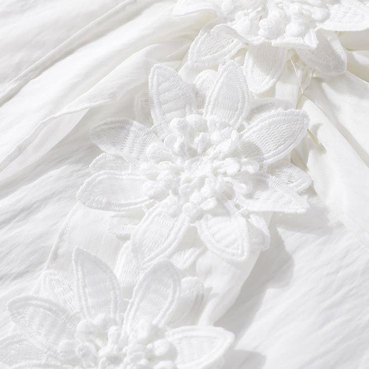 甘辛系ガールズ☆【春】立体フラワーVネックノースリーブトップス | 17kg | 詳細画像7 