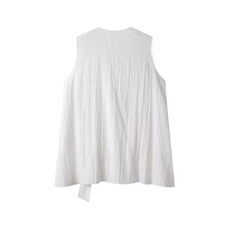 甘辛系ガールズ☆【春】立体フラワーVネックノースリーブトップス | 17kg | 詳細画像8 