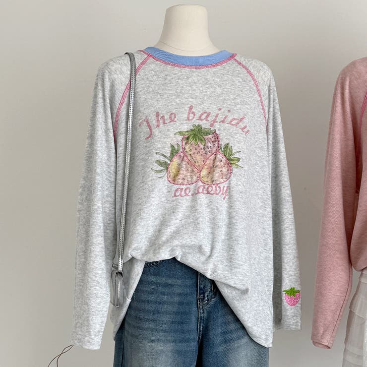 気負わず快適☆【春】ストロベリーピーチ ピンクTシャツ | 17kg | 詳細画像7 
