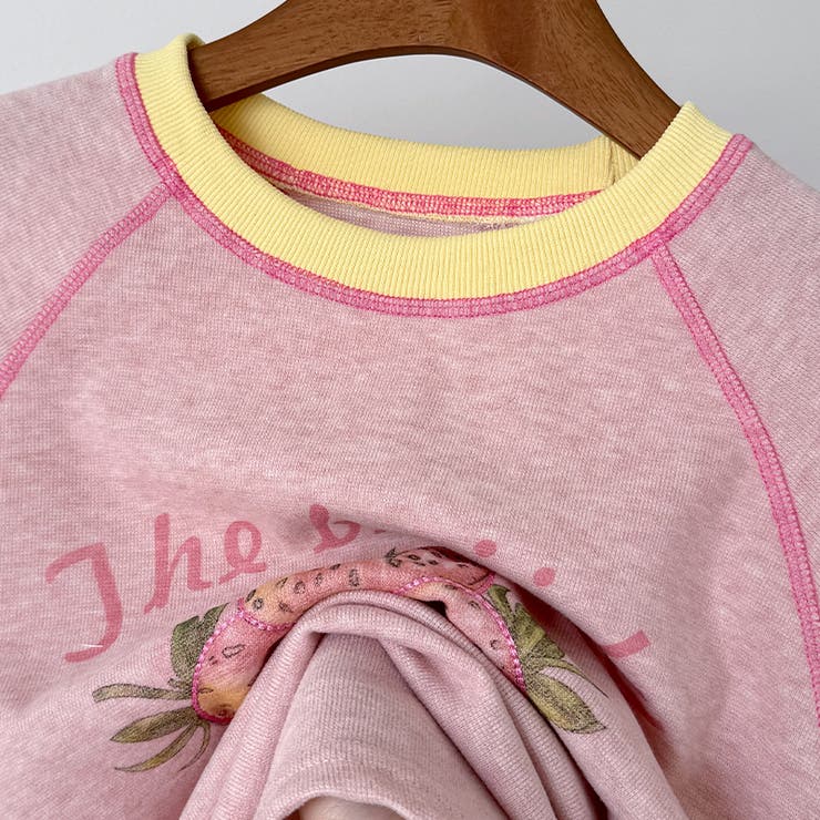 気負わず快適☆【春】ストロベリーピーチ ピンクTシャツ | 17kg | 詳細画像11 