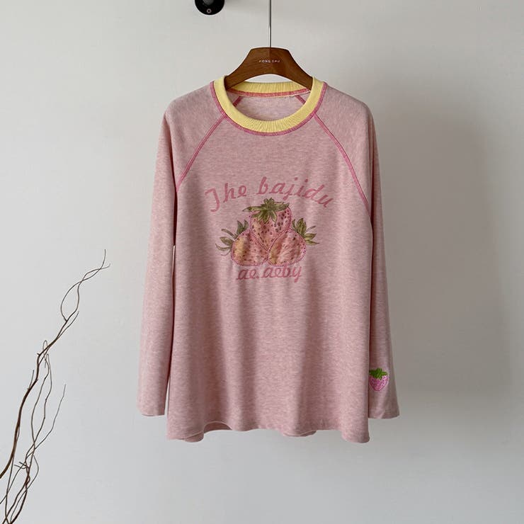 ピンク | 気負わず快適☆【春】ストロベリーピーチ ピンクTシャツ | 17kg