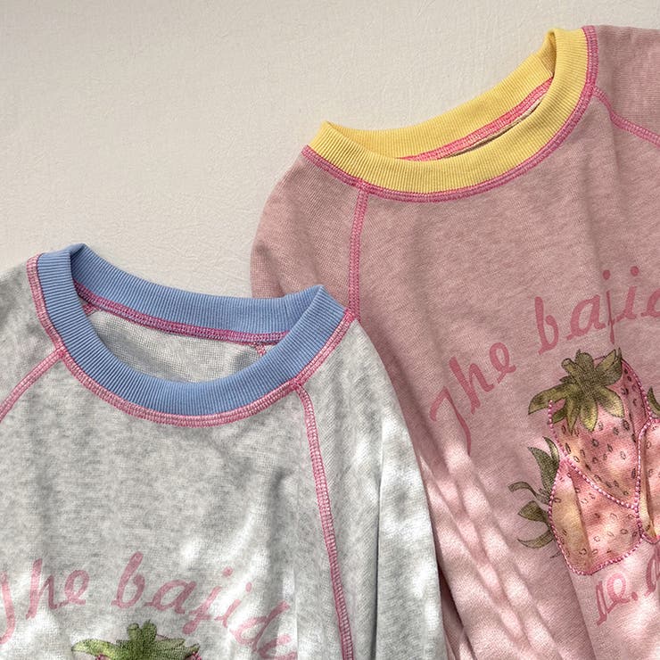 気負わず快適☆【春】ストロベリーピーチ ピンクTシャツ | 17kg | 詳細画像5 