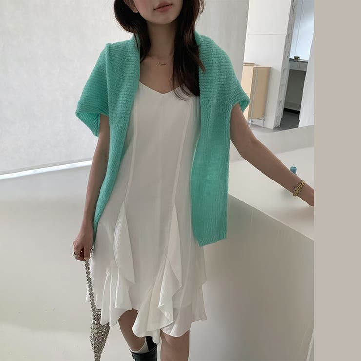 シンプルかつエレガントな【春】不規則レイヤード キャミソールワンピースロングワン… | 17kg | 詳細画像11 