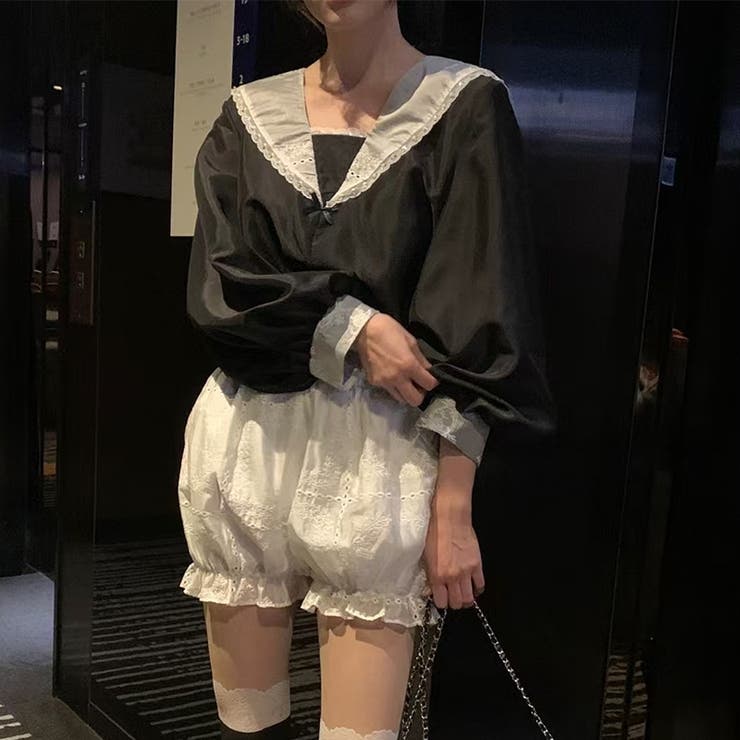 配色セーラーカラーワンピース バイカラー【春】ゆるカワコーデ | 17kg | 詳細画像11 