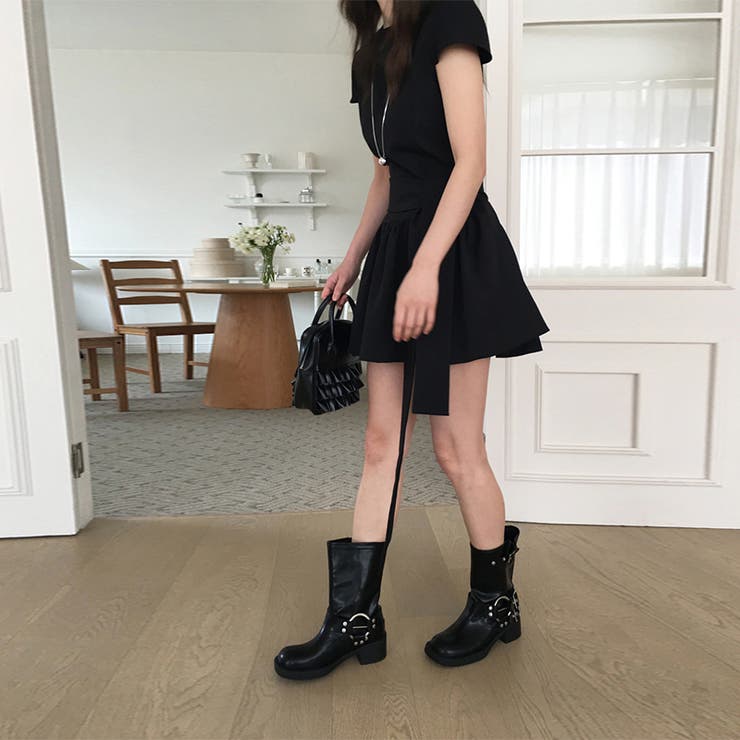 ブラックワンピース リボン付き上品【春】ゆるカワコーデ | 17kg | 詳細画像21 