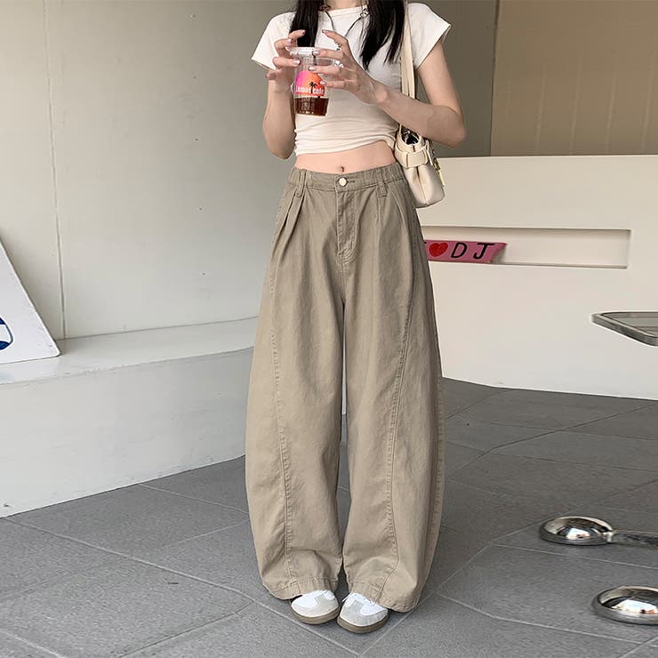 カーブデニム ワイドパンツルーズシルエット【春】気負わず快適 | 17kg | 詳細画像7 