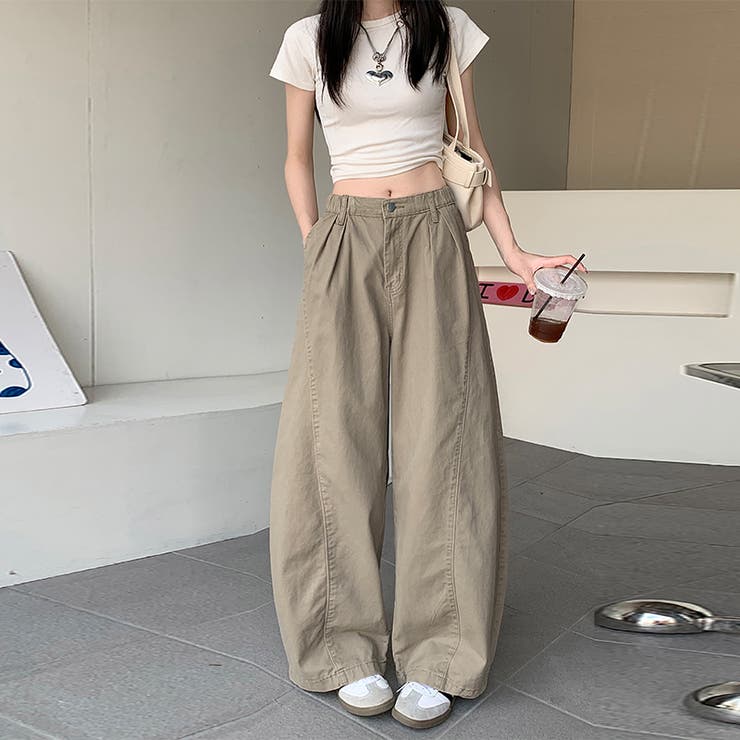 カーブデニム ワイドパンツルーズシルエット【春】気負わず快適 | 17kg | 詳細画像8 