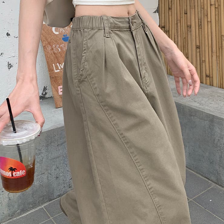 カーブデニム ワイドパンツルーズシルエット【春】気負わず快適 | 17kg | 詳細画像10 