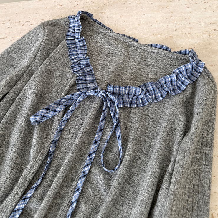 チェック柄 ロングスカート | 17kg | 詳細画像8 