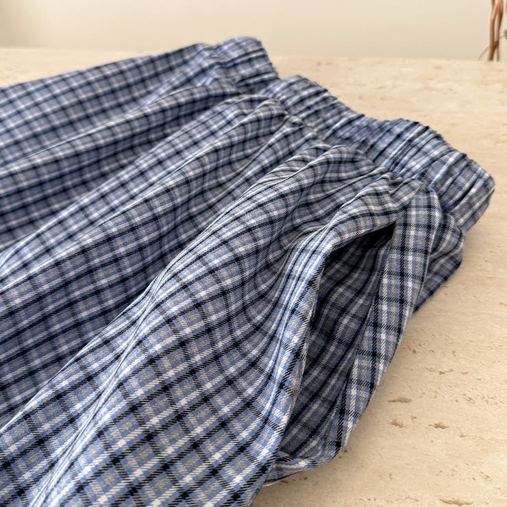 チェック柄 ロングスカート | 17kg | 詳細画像16 