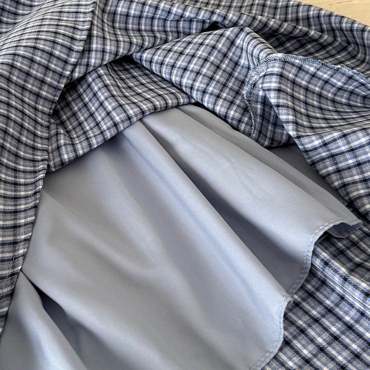 チェック柄 ロングスカート | 17kg | 詳細画像17 