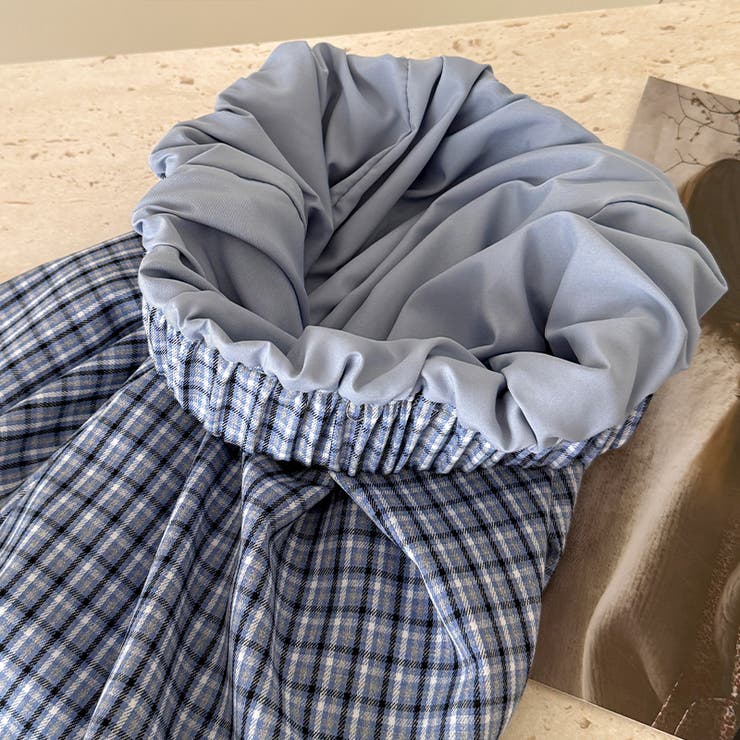 チェック柄 ロングスカート | 17kg | 詳細画像18 