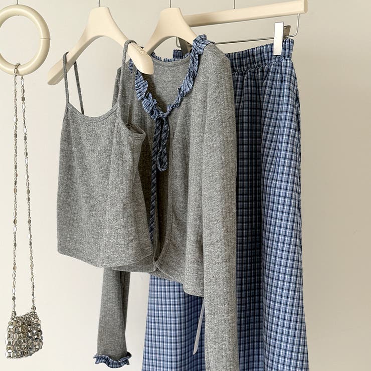 チェック柄 ロングスカート | 17kg | 詳細画像20 