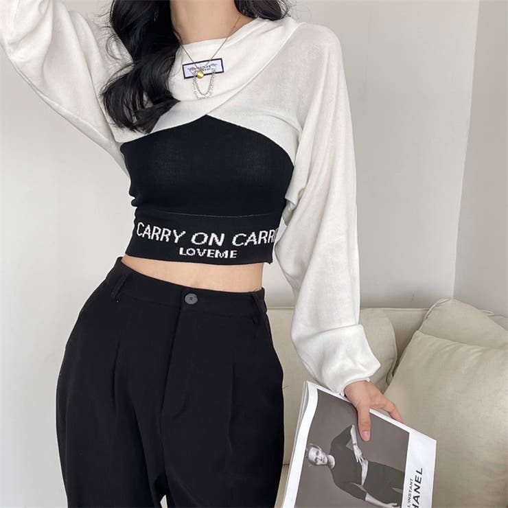 春先にピッタリなキャミソール&ニットボレロセットアップ | 17kg | 詳細画像16 