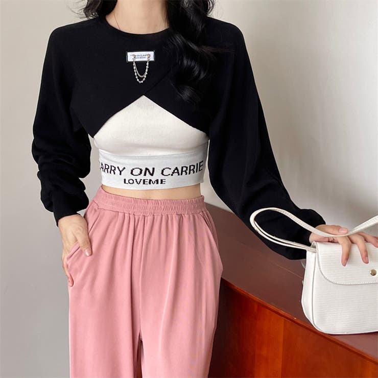 春先にピッタリなキャミソール&ニットボレロセットアップ | 17kg | 詳細画像18 