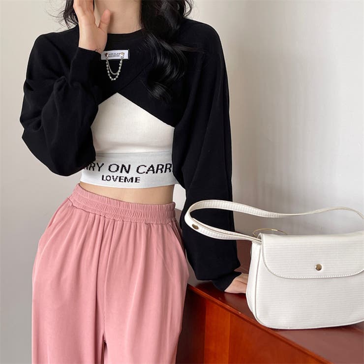 春先にピッタリなキャミソール&ニットボレロセットアップ | 17kg | 詳細画像19 