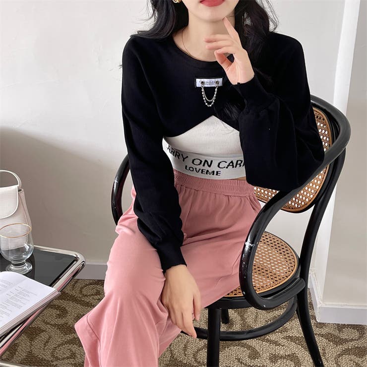 春先にピッタリなキャミソール&ニットボレロセットアップ | 17kg | 詳細画像21 