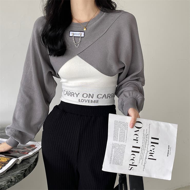 春先にピッタリなキャミソール&ニットボレロセットアップ | 17kg | 詳細画像5 