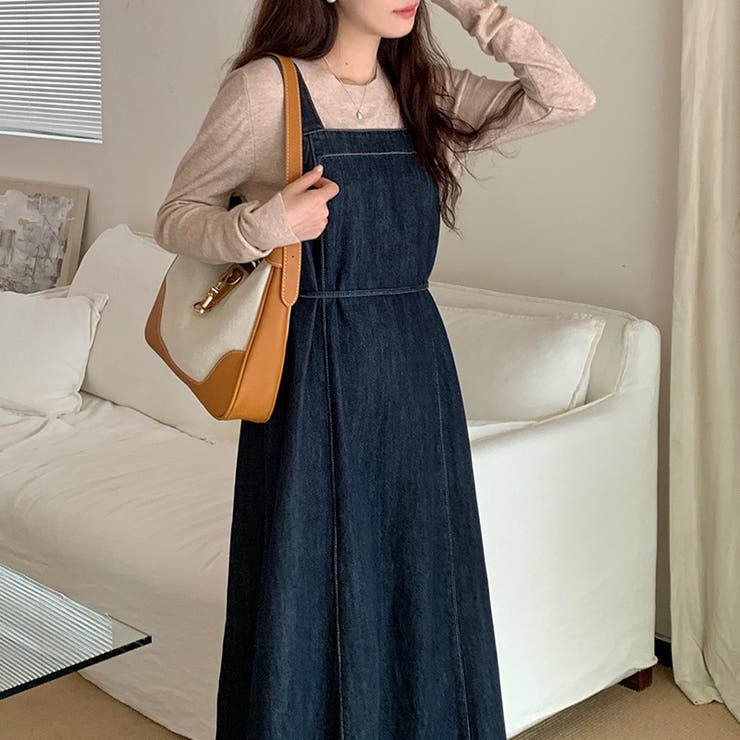 SHOPLIST限定】高級感のある大人かわいい雰囲気のデニム SHOPLIST限定】高級感のある大人かわいい雰囲気のデニム