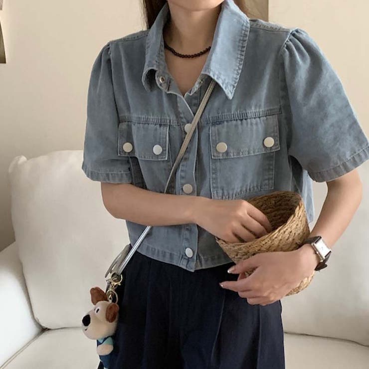 【SHOPLIST限定】夏にぴったりの柔らかい肌触り。ウォッシュデニムショートシ… | 17kg | 詳細画像5 