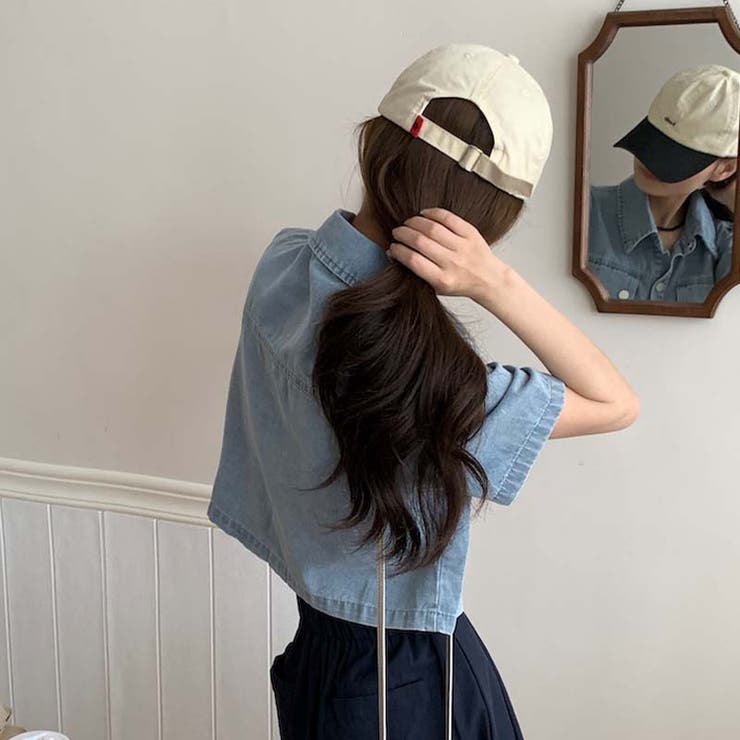 【SHOPLIST限定】夏にぴったりの柔らかい肌触り。ウォッシュデニムショートシ… | 17kg | 詳細画像7 