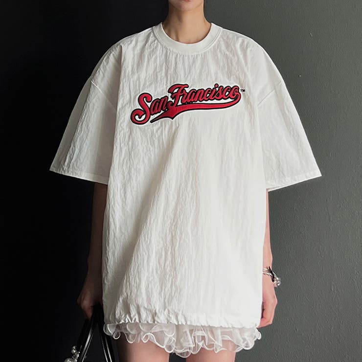 ミレニアル学園風 ゆるカワコーデ☆シンプルカジュアル 半袖クルーネックTシャツ | 17kg | 詳細画像2 
