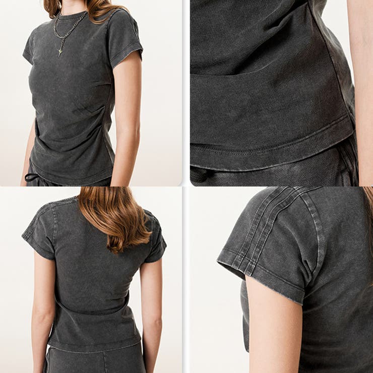 ミレニアル学園風 ゆるカワコーデ☆Tシャツ+ストレートスカートセットアップ | 17kg | 詳細画像16 