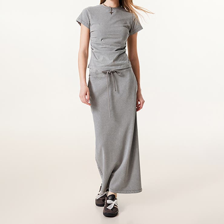 ミレニアル学園風 ゆるカワコーデ☆Tシャツ+ストレートスカートセットアップ | 17kg | 詳細画像24 