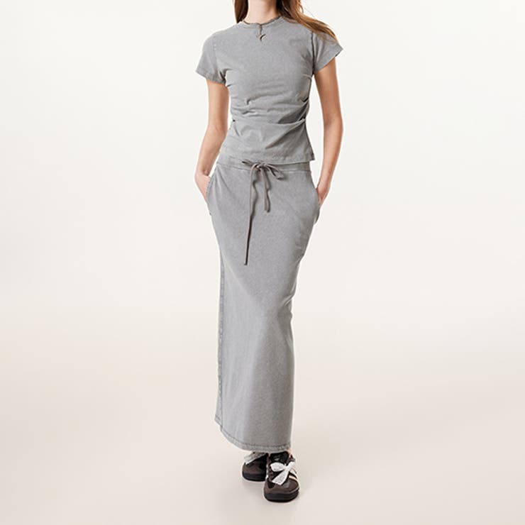 ミレニアル学園風 ゆるカワコーデ☆Tシャツ+ストレートスカートセットアップ | 17kg | 詳細画像25 