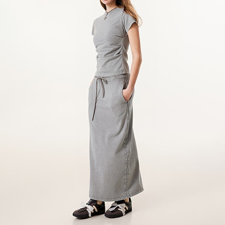 ミレニアル学園風 ゆるカワコーデ☆Tシャツ+ストレートスカートセットアップ | 17kg | 詳細画像26 