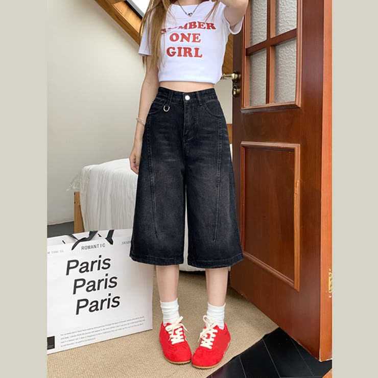 ミレニアル学園風 ゆるカワコーデ ビンテージ感ディストレス加工 | 17kg | 詳細画像1 