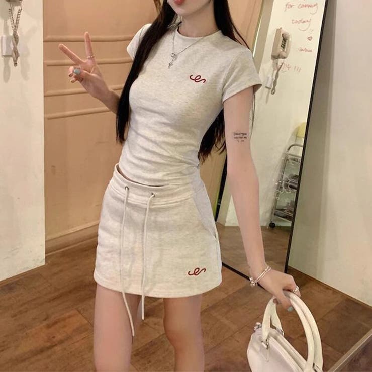 ミレニアル学園風 ゆるカワコーデ モノトーンシンプル | 17kg | 詳細画像6 