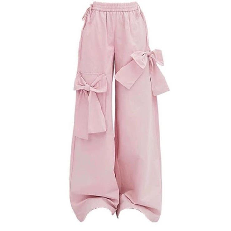 ミレニアル学園風 ゆるカワコーデ レトロストリート風立体ピンクリボン付き | 17kg | 詳細画像9 