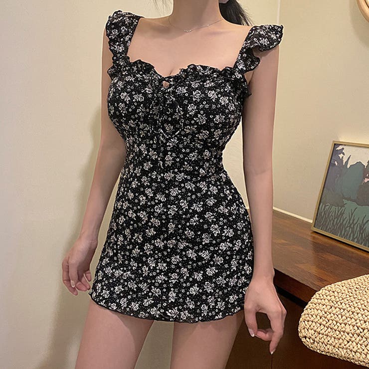 ゆるカワコーデ 小花柄清涼感 小胸カバー | 17kg | 詳細画像11 