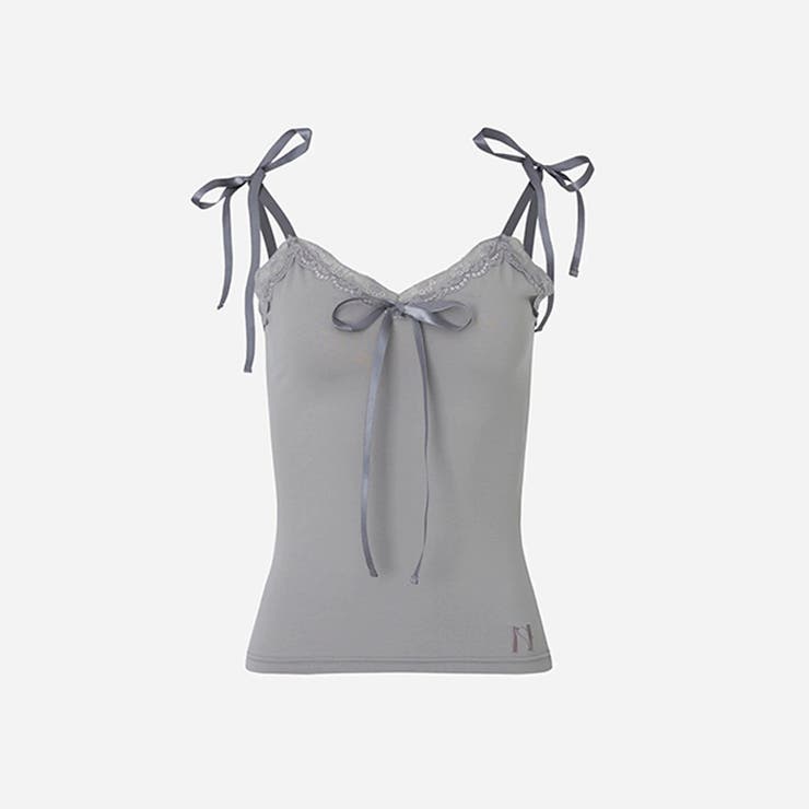 ゆるカワコーデ☆レースキャミソール＋細見え長袖カーディガン 2点セットトップス | 17kg | 詳細画像10 