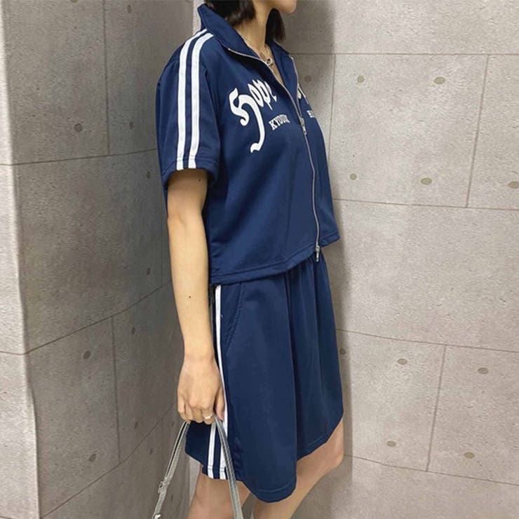 ゆるカワコーデ☆夏痩せ見えスポーツ風 セットブルー半袖 | 17kg | 詳細画像12 