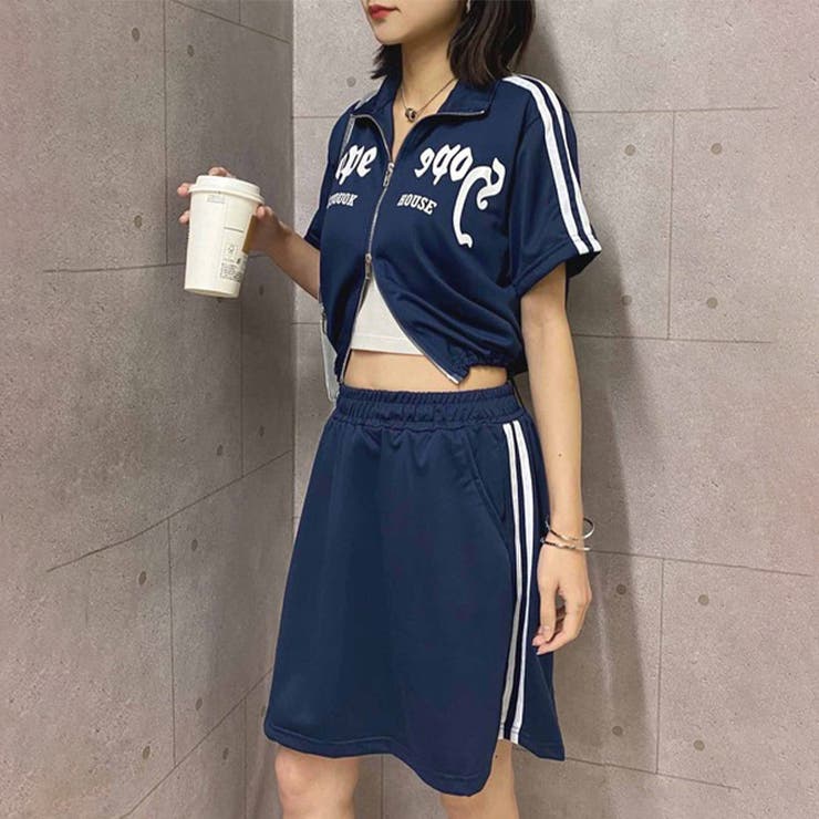 ゆるカワコーデ☆夏痩せ見えスポーツ風 セットブルー半袖 | 17kg | 詳細画像15 