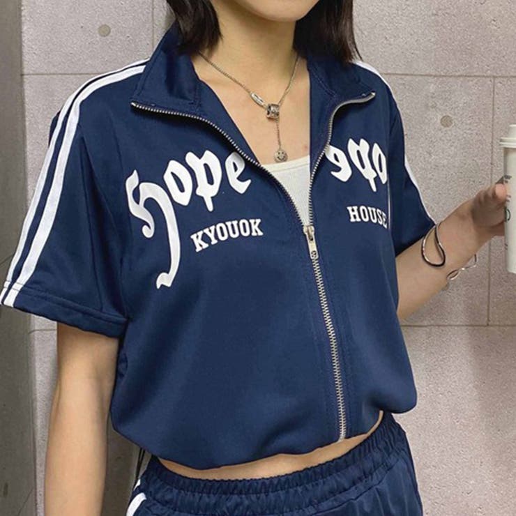 ゆるカワコーデ☆夏痩せ見えスポーツ風 セットブルー半袖 | 17kg | 詳細画像6 