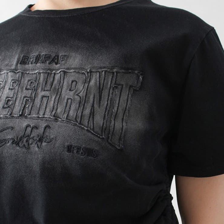 ゆるカワコーデ☆ビンテージグラデ 立体文字柄物 ドロワーストリングトップス | 17kg | 詳細画像25 