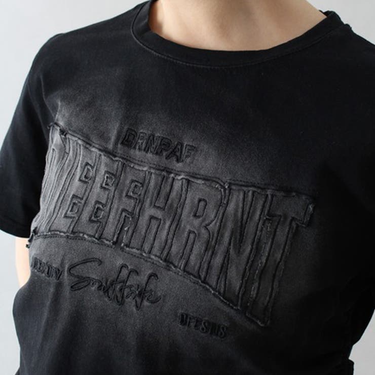 ゆるカワコーデ☆ビンテージグラデ 立体文字柄物 ドロワーストリングトップス | 17kg | 詳細画像8 