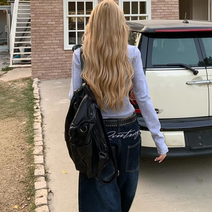 ゆるカワコーデ☆グラフィティ 7分ワイドジーンズ | 17kg | 詳細画像14 