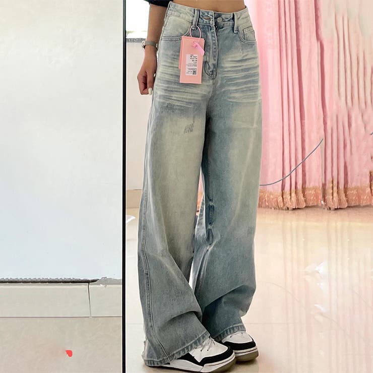 ゆるカワコーデ☆ビッグサイズ ヴィンテージデニムパンツ | 17kg | 詳細画像7 