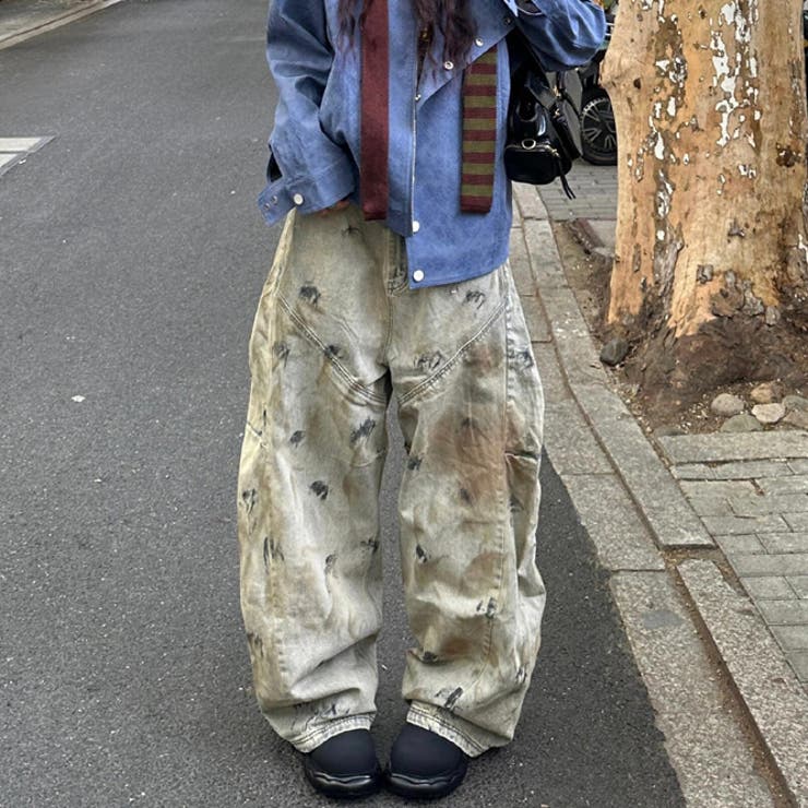 ゆるカワコーデ デニムパンツ カーブシルエット | 17kg | 詳細画像1 