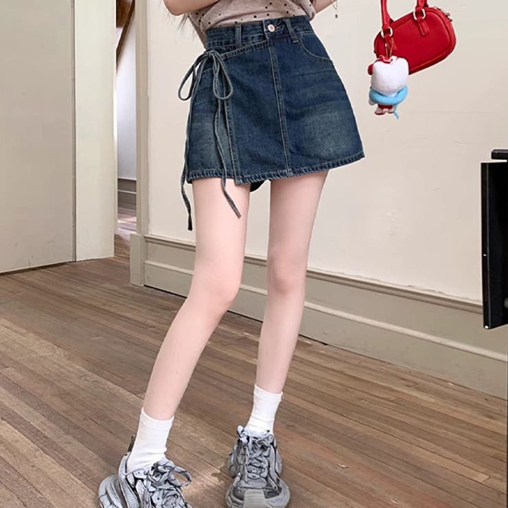 ヴァレンティノ　スカート 　スコートショートパンツ callautia ラップスカート風ショートパンツ[品番：AMTW0009219